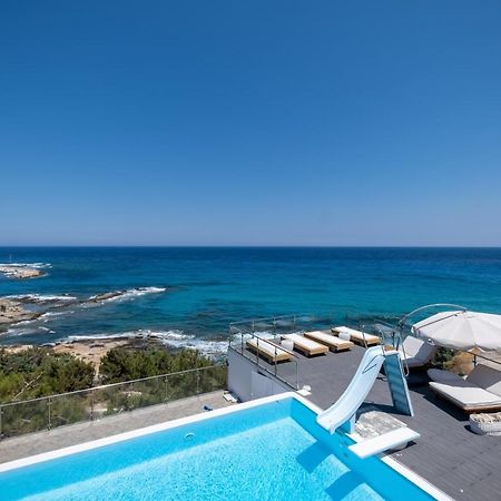 Icarus Luxury Beachfront Villa Gialiskari  Exterior photo